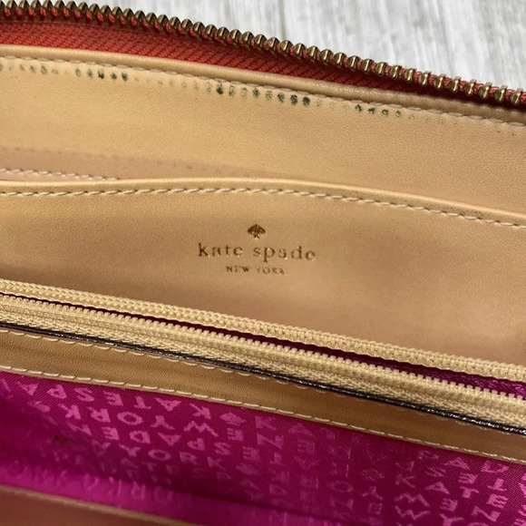 Kate Spade Red Wallet Wristlet - Picture 5 of 13